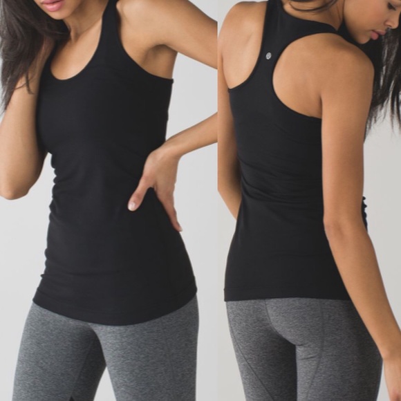 lululemon athletica Tops - Lululemon Cool Racerback Athletic Tank Top: Black